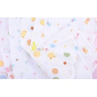 原裝出口日本嬰兒高密度雙層紗巾31x31cm(5條裝) 